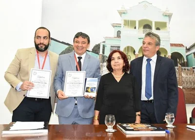 Wellington Dias recebe homenagem na Academia Piauiense de Letras 