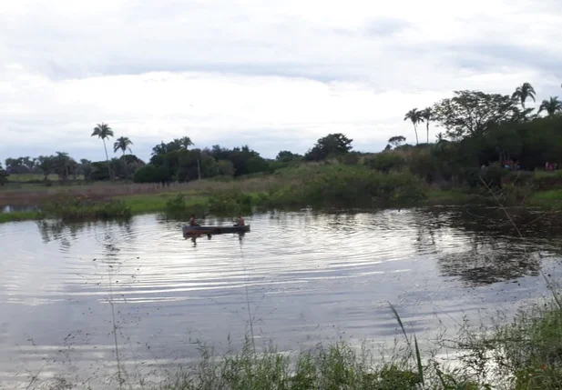 Açude em São Pedro do Piauí