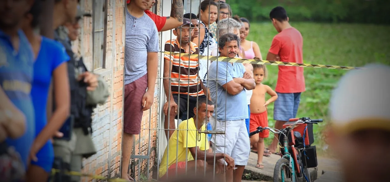 Moradores da localidade