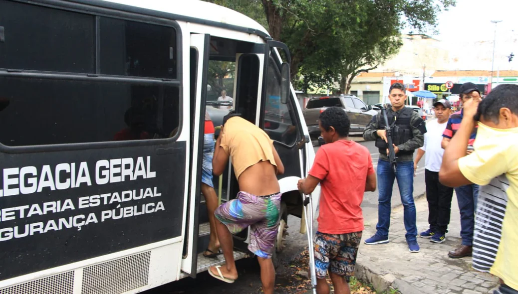 Presos na Operação Cerco Fechado em Teresina  