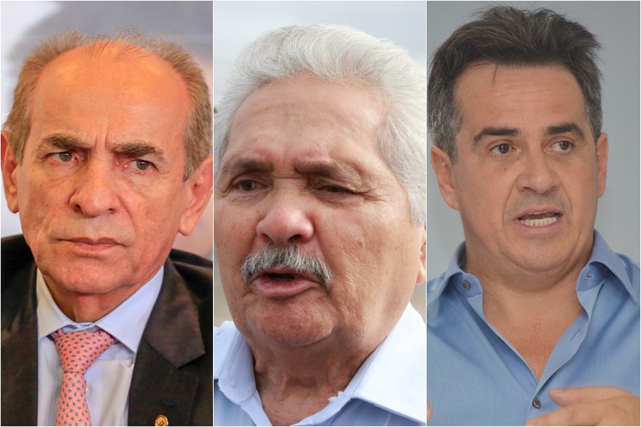 Marcelo Castro, Elmano Férrer e Ciro Nogueira