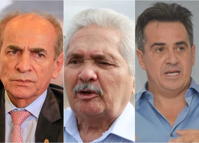 Marcelo Castro, Elmano Férrer e Ciro Nogueira