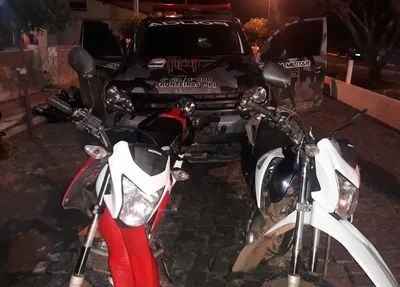 Motos apreendidas