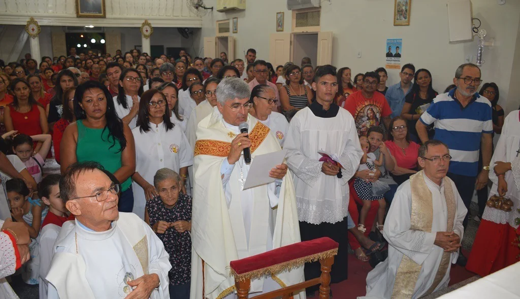 Celebração foi encerrada na Igrejinha do Sagrado Coração de Jesus