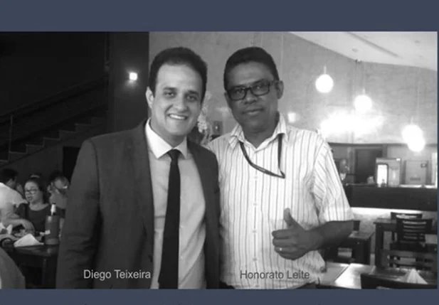 Prefeito Diego Teixeira lamenta morte do vereador Honorato Neto