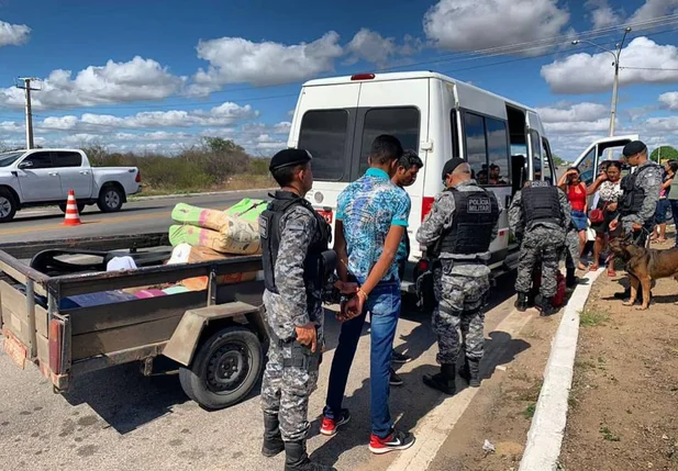 Acusado de matar mulher é preso pela PM