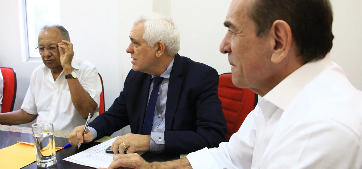 Dr. Pessoa, Themístocles e Marcelo Castro