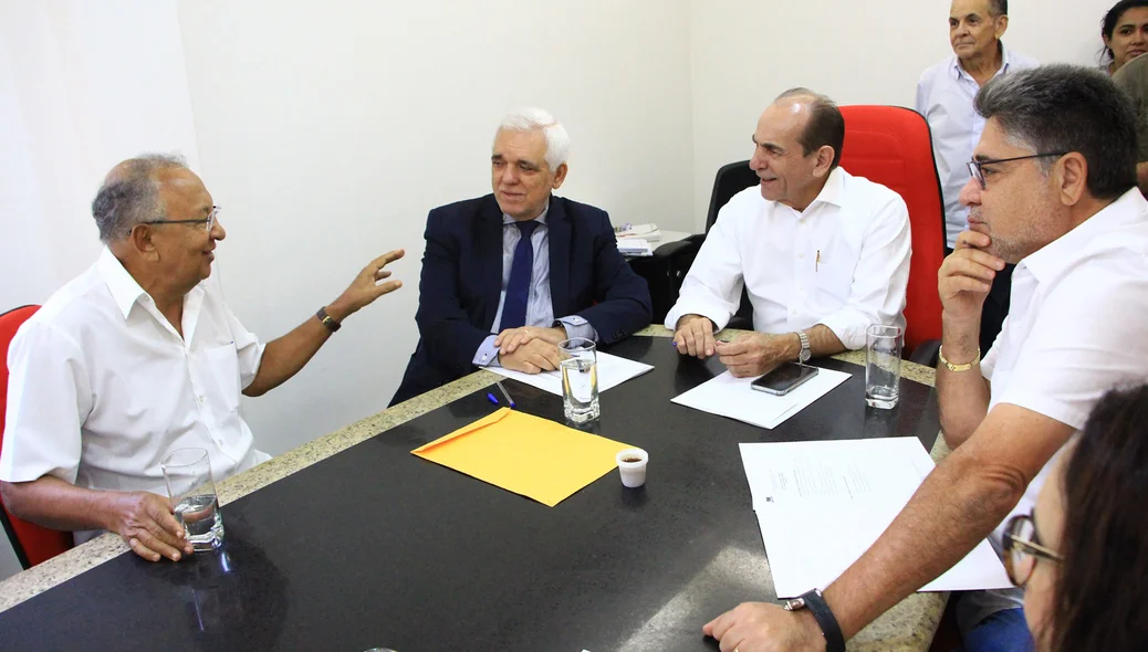 Dr. Pessoa, Themístocles Filho, Marcelo Castro e João Mádison