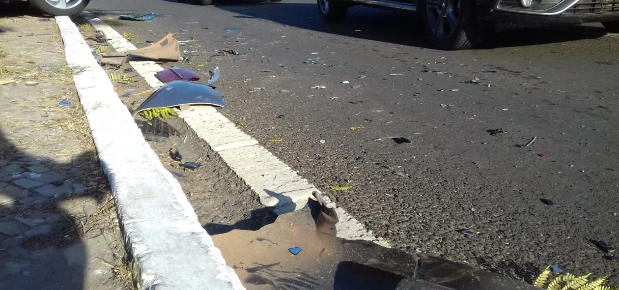 Estilhaços dos carros