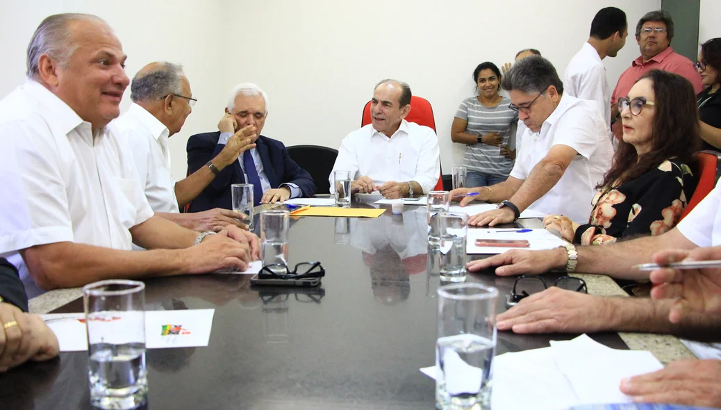 Reunião acontece na sede do MDB