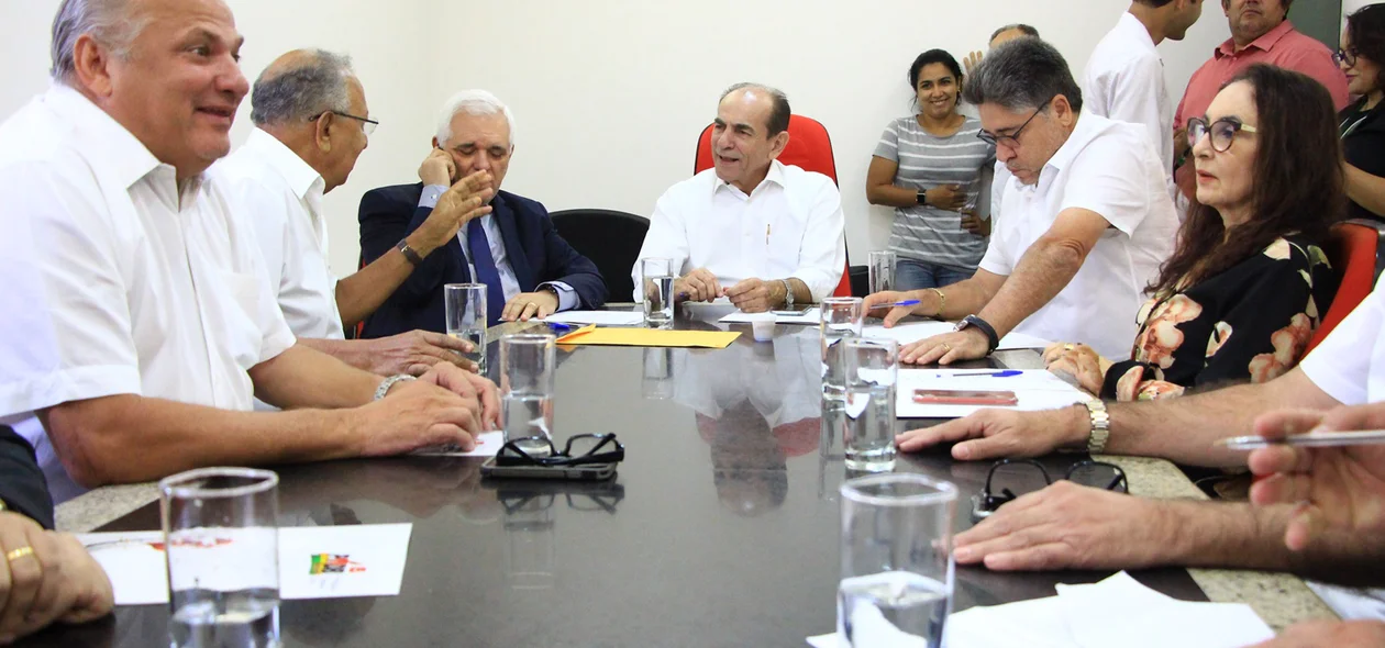 Reunião acontece na sede do MDB