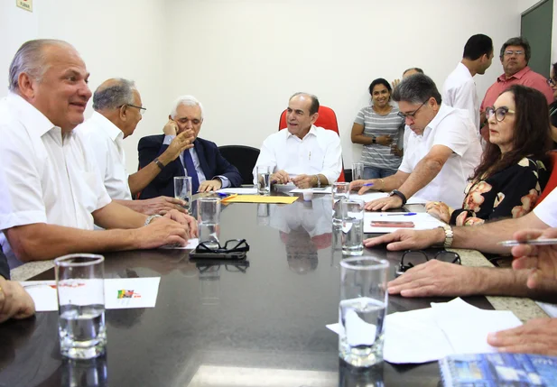 Reunião acontece na sede do MDB