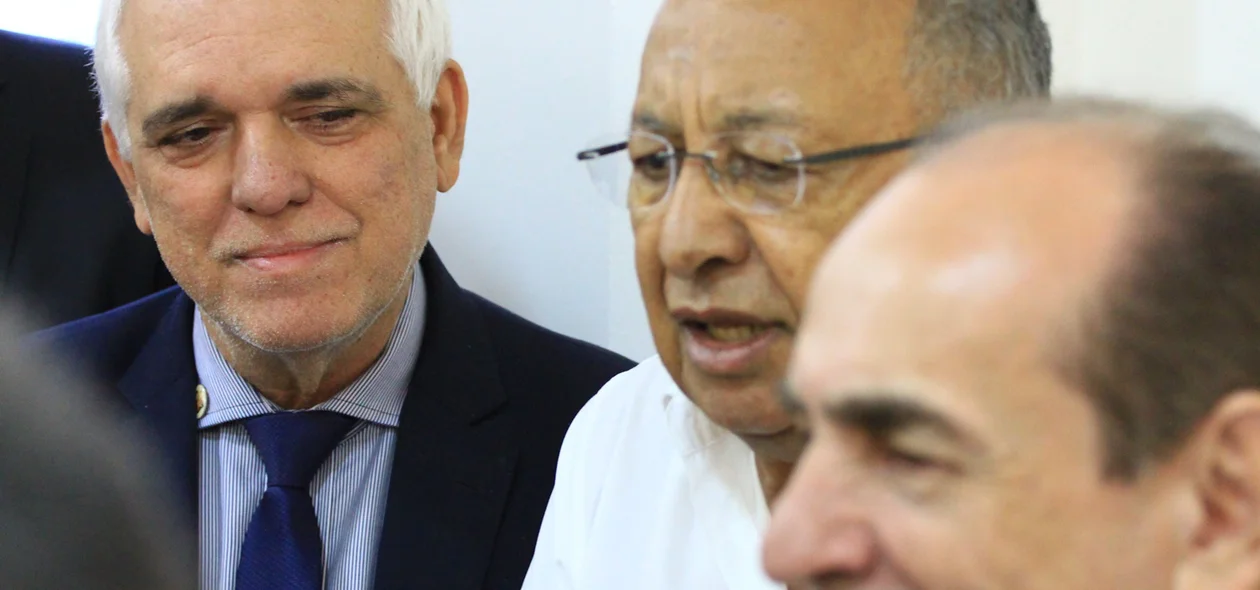 Themístocles, Dr. Pessoa e Marcelo Castro
