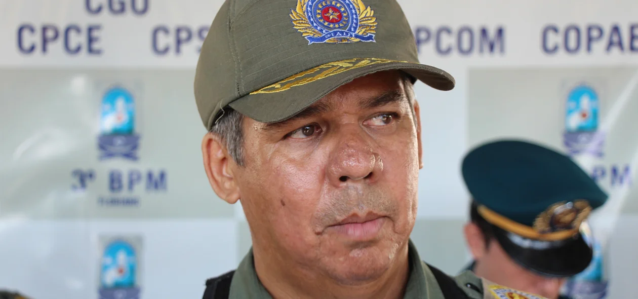Comandante Geral da PM-PI, coronel Lindomar Castilho