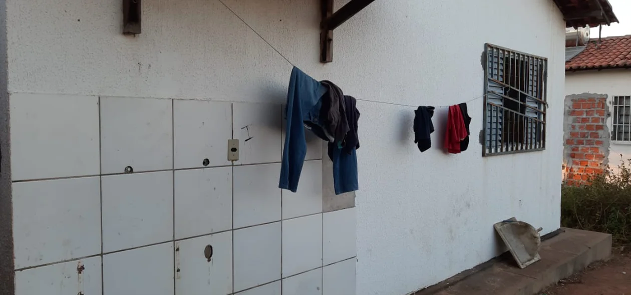 No local foram encontradas peças de roupas deixadas para trás