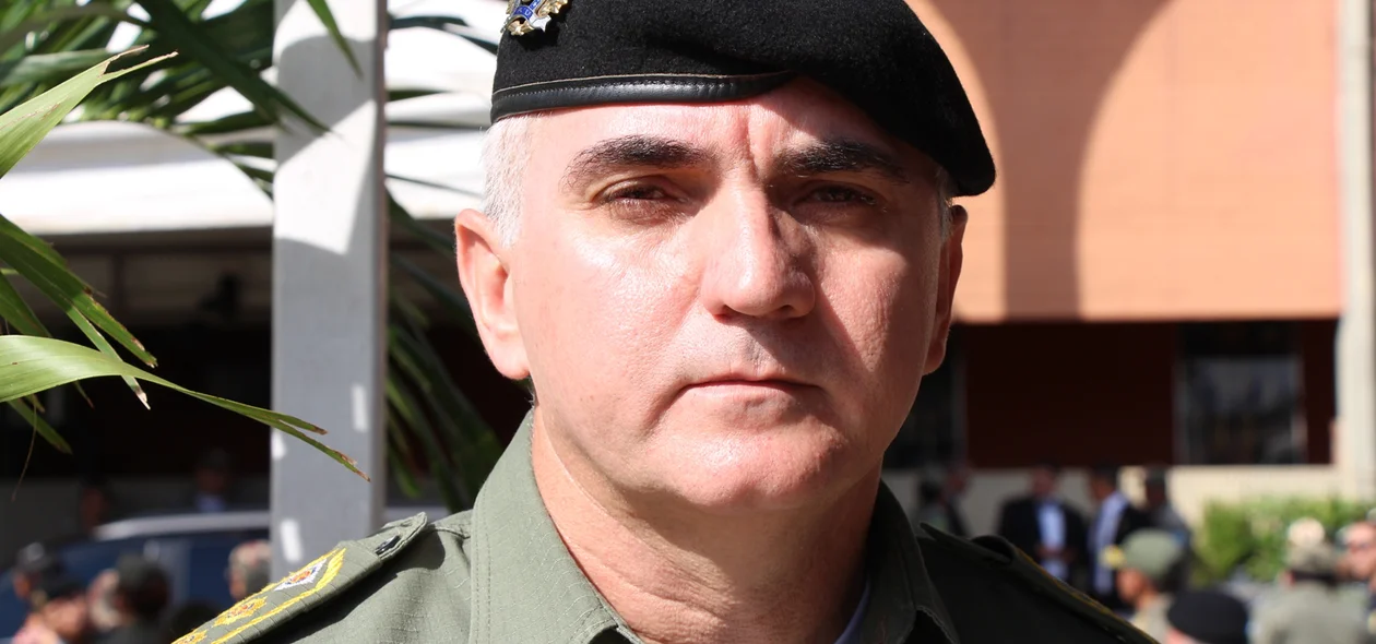 Tenente-coronel Feitosa, comandante da PM em Uruçuí