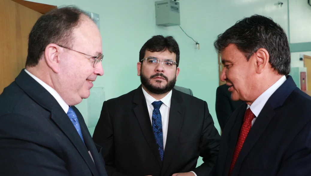Vanilton Tadini, Wellington Dias e Rafael Fonteles