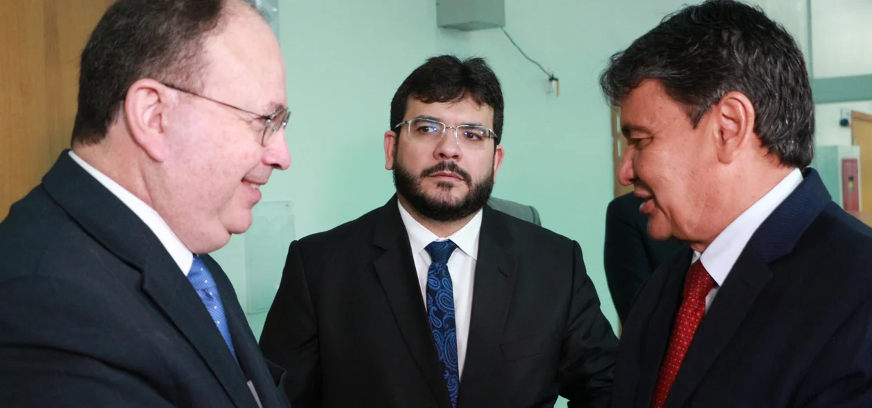 Vanilton Tadini, Wellington Dias e Rafael Fonteles