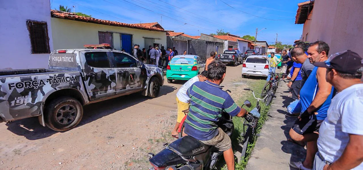 Crime aconteceu na Rua Mário Augusto Freitas