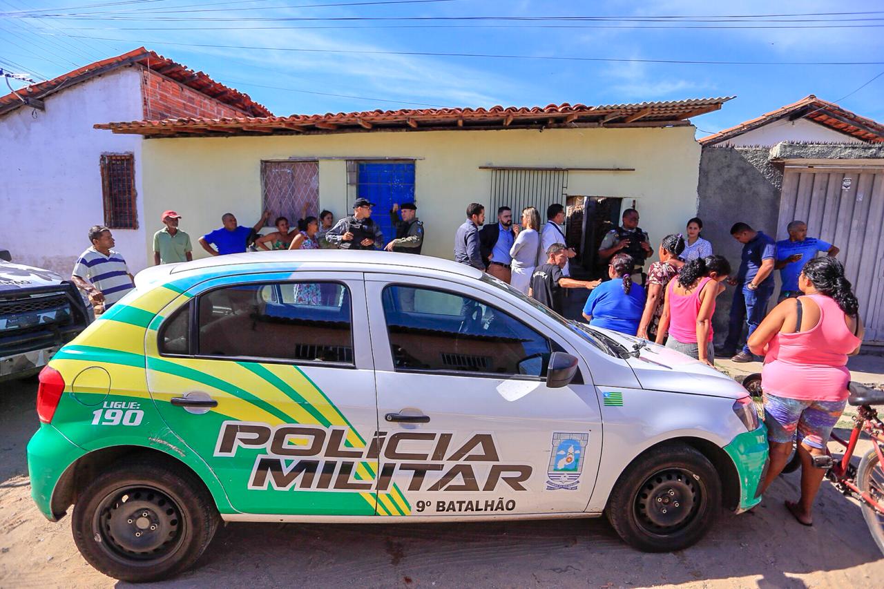 Viatura do 9º Batalhão da Polícia Militar, que atende na zona norte de Teresina