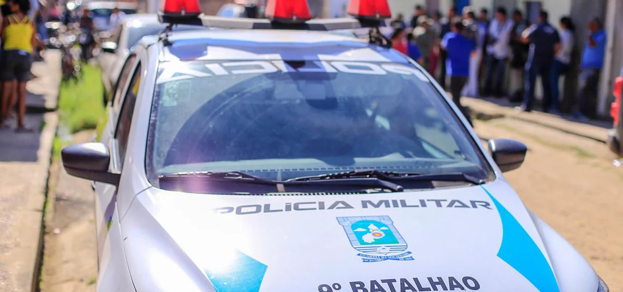 Viatura do 9º Batalhão da Polícia Militar