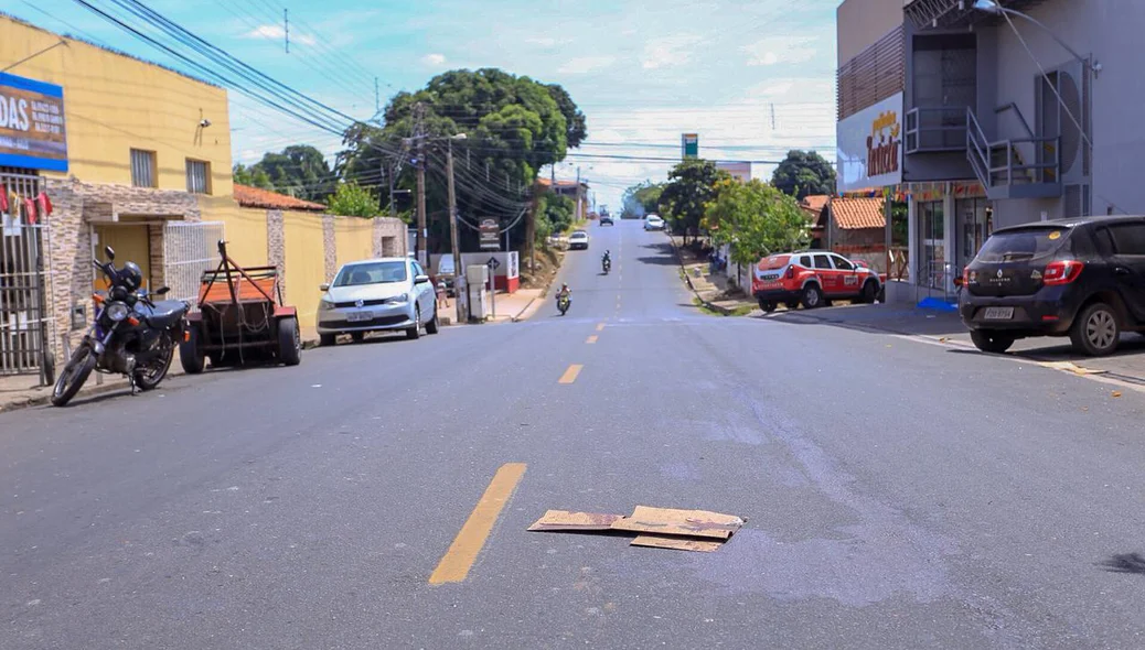 Acidente aconteceu na Avenida 15 de Novembro