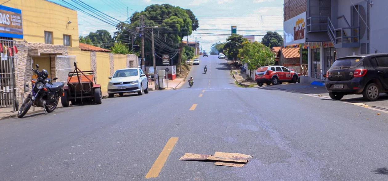 Acidente aconteceu na Avenida 15 de Novembro