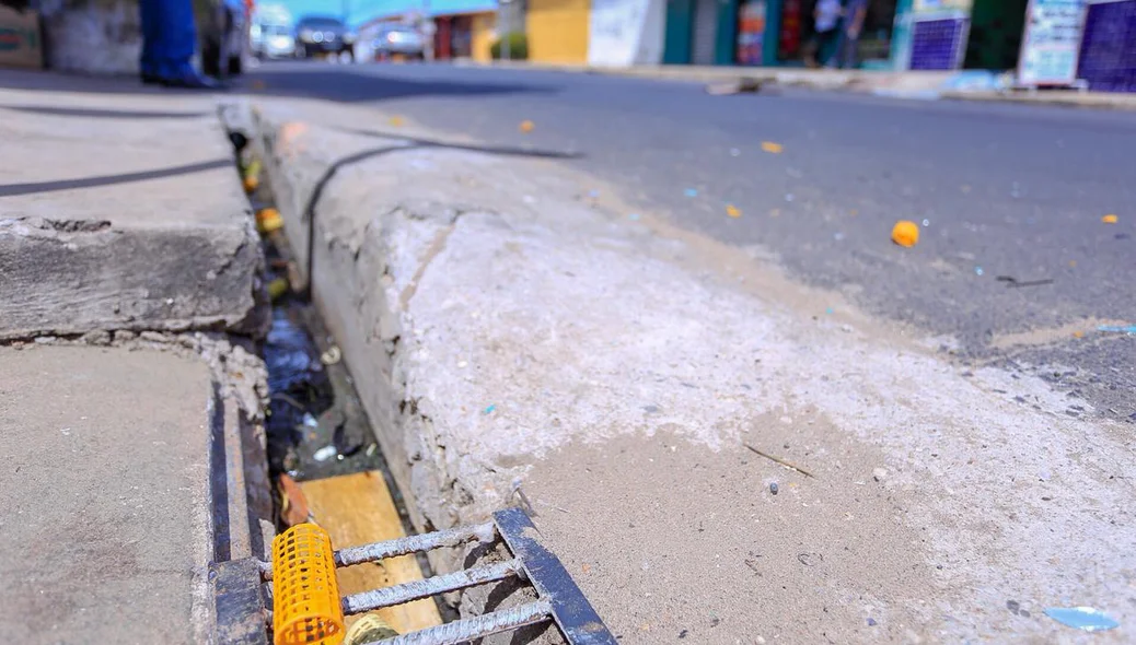 Avenida onde aconteceu o acidente