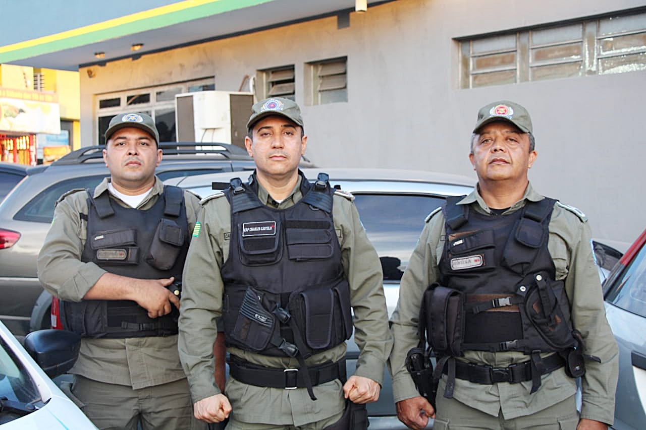 Equipe do capitão Charles Castelo do 5º BPM