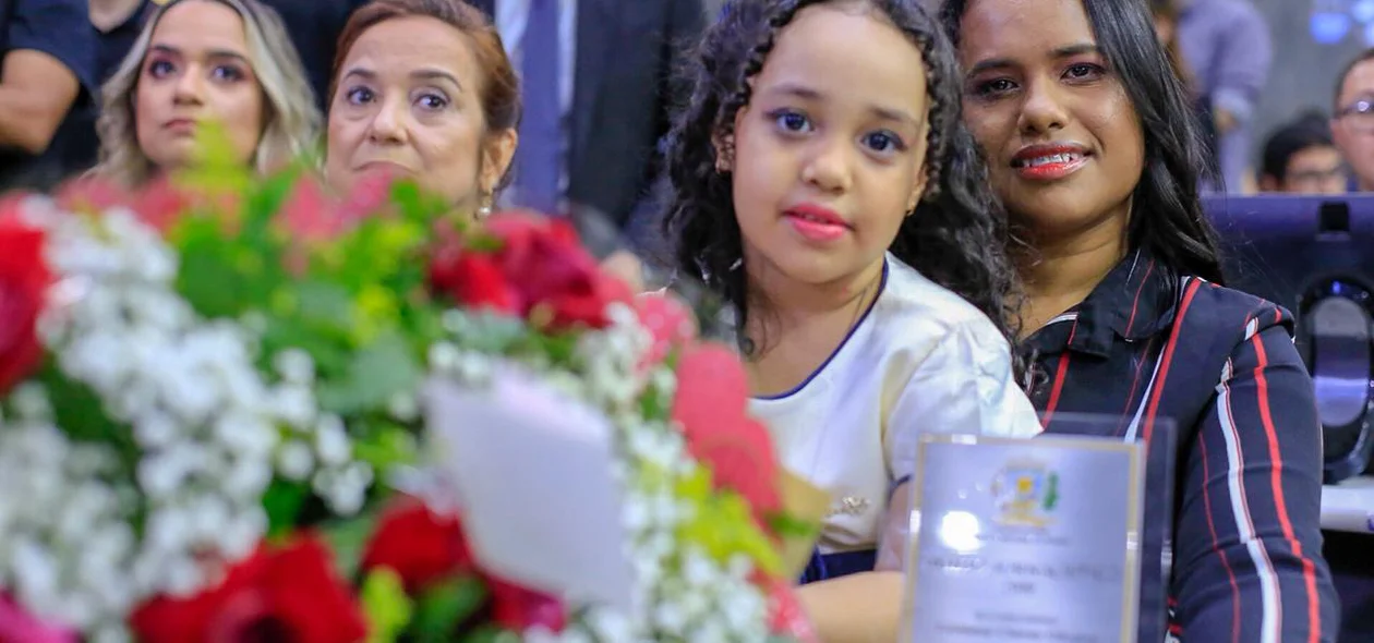 Germana Chaves e a filha Ágatha