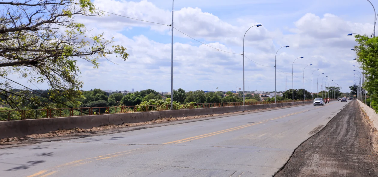 Ponte sendo recapeada 