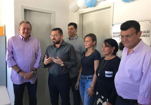 Pe. Valmir durante seu pronunciamento