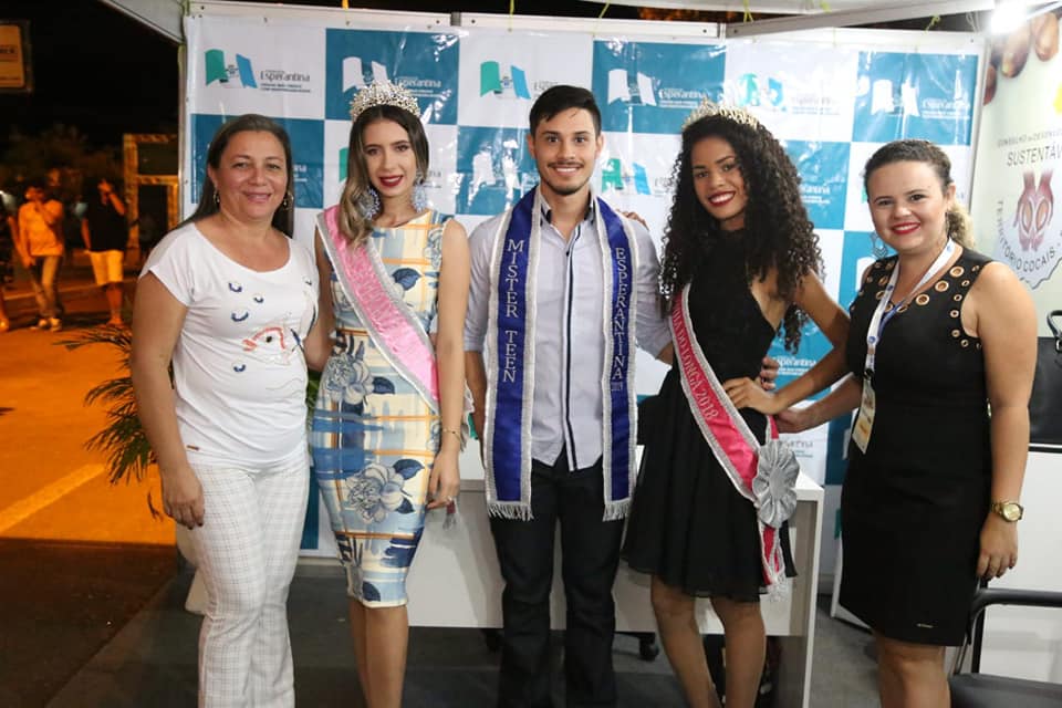 Concurso de beleza em Esperantina