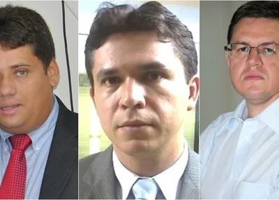 Os advogados Leandro, Astrogildo e Charlles estão na lista tríplice