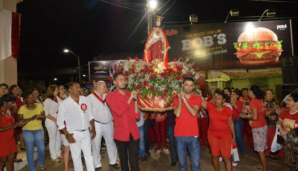 Saída da procissão