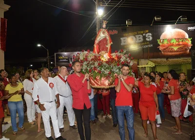 Saída da procissão