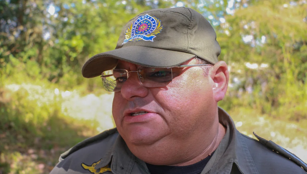 Capitão Gerson Santana, da Polícia Militar