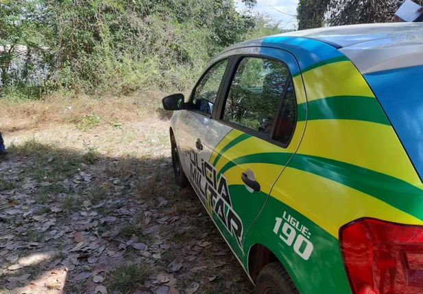 Polícia Militar fez o atendimento da ocorrência