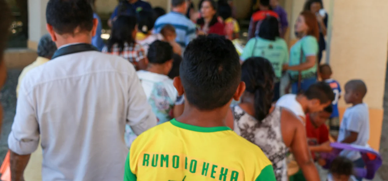 Venezuelanos chegam a abrigo em Teresina