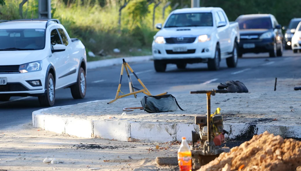 Motoristas reclamam da rotatória 