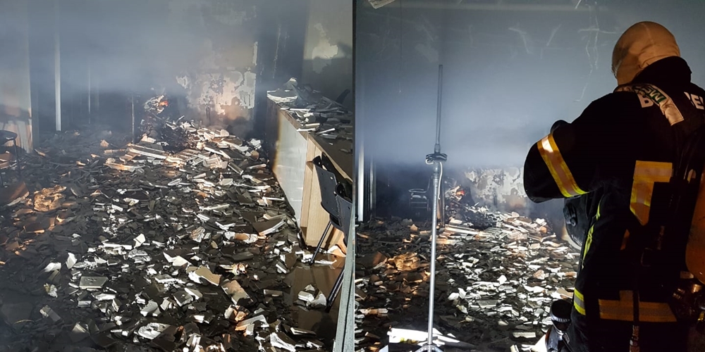 Fogo destrói ponto comercial na cidade de Picos