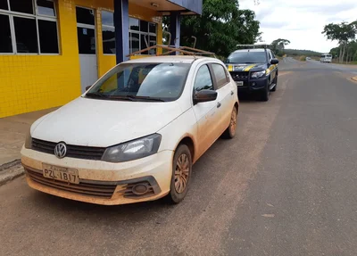 Veículo recuperado pela PRF em Teresina