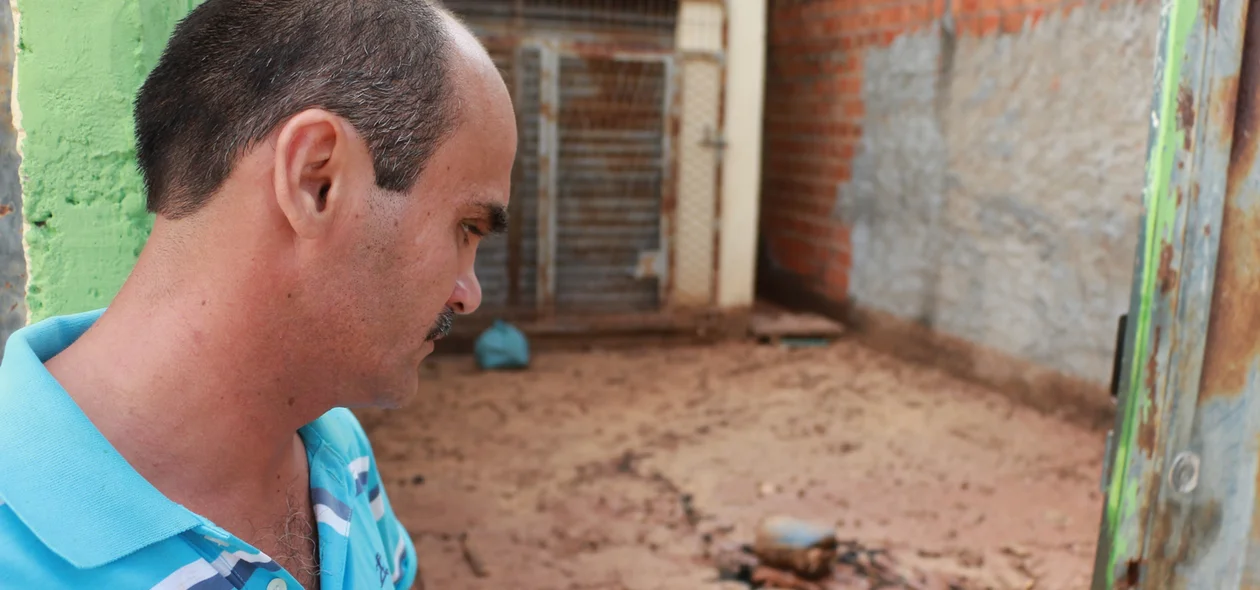 Casas são violadas pela água 