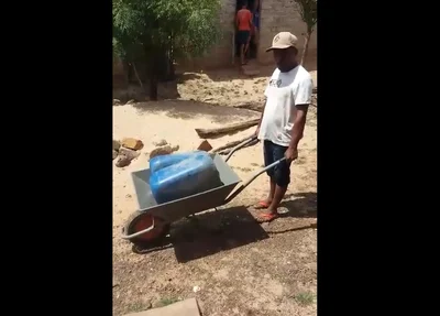 Falta de água atinge moradores na cidade de Matias Olímpio