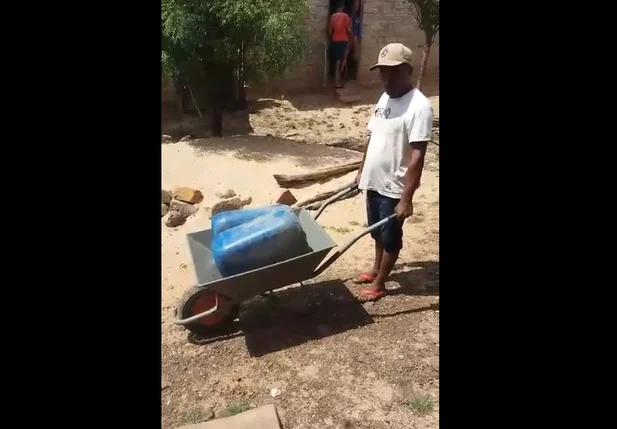 Falta de água atinge moradores na cidade de Matias Olímpio