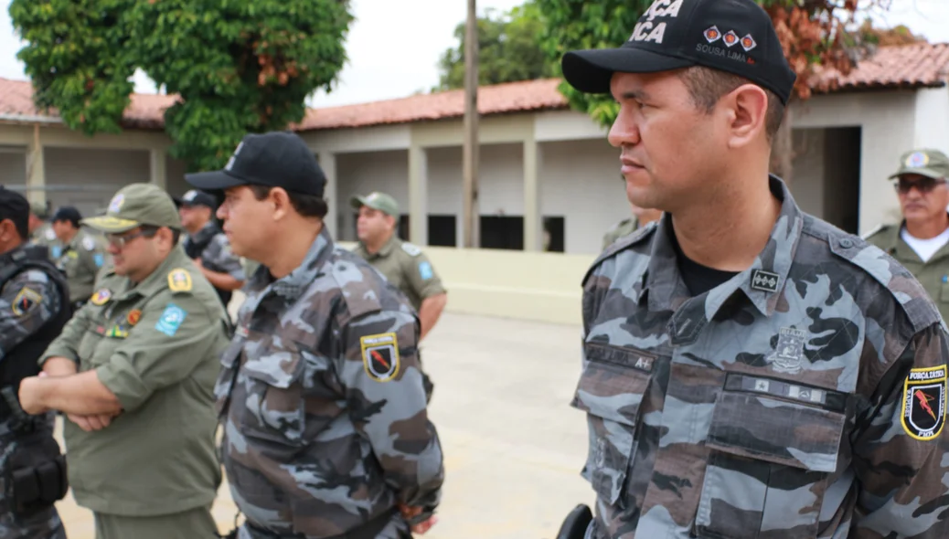 Mudança de comando da Companhia do Promorar
