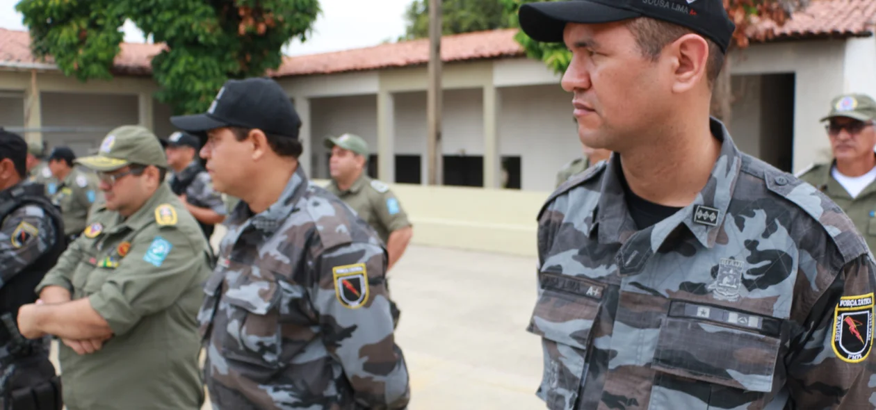 Mudança de comando da Companhia do Promorar