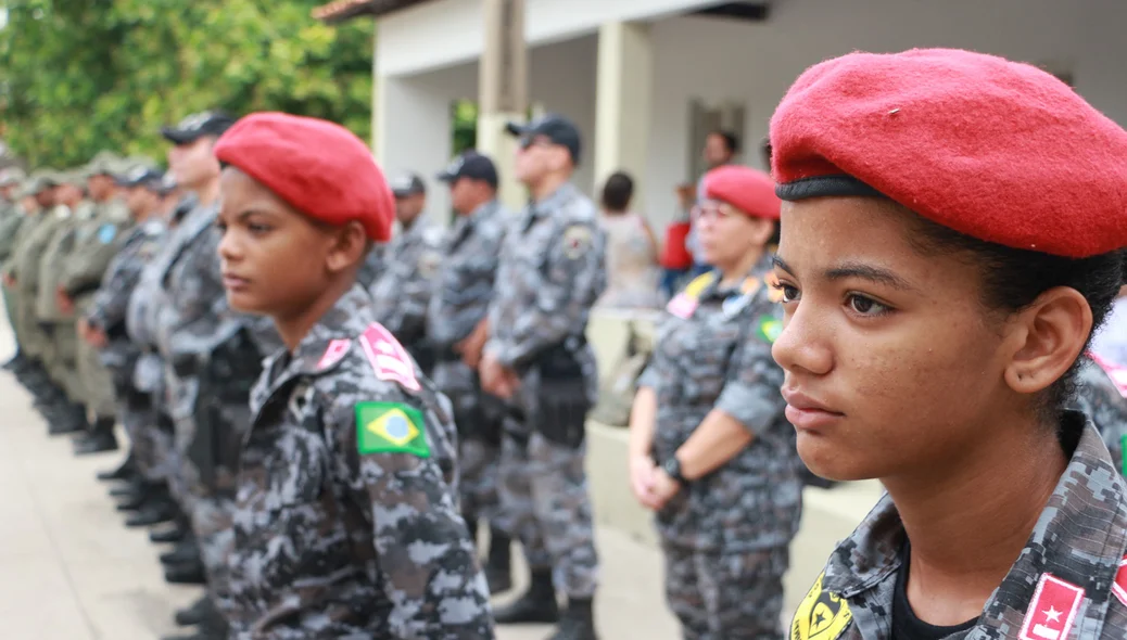 Solenidade de passagem de comando da Companhia do Promorar