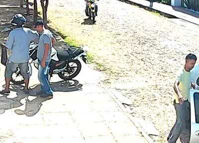 Câmera flagra assalto a atelier na zona leste de Teresina
