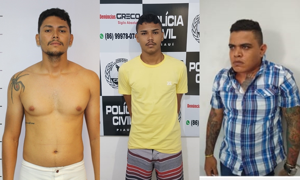 Edson, John Leno e Maycon